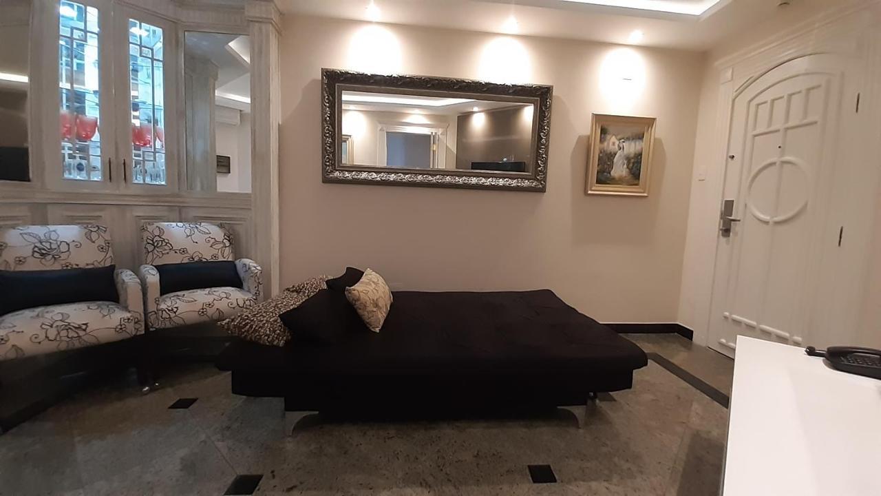 Lindo Flat No Edificio Cosmopolitan, Com Garagem E Piscina Apartment Santos  Bagian luar foto