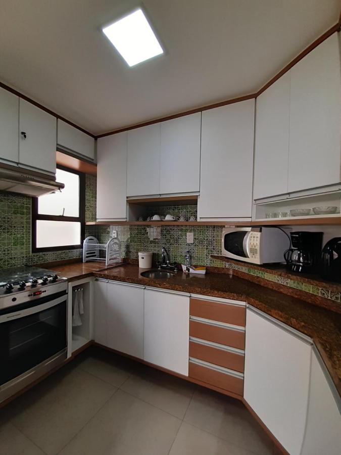 Lindo Flat No Edificio Cosmopolitan, Com Garagem E Piscina Apartment Santos  Bagian luar foto