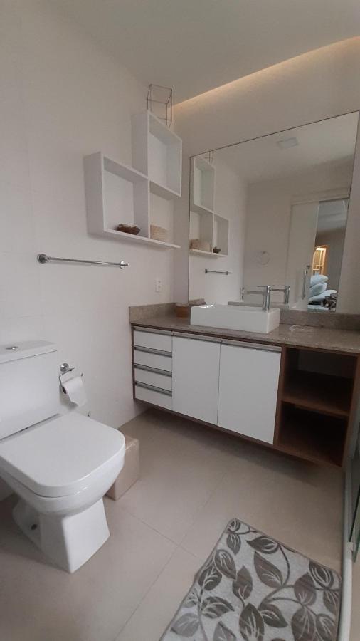 Lindo Flat No Edificio Cosmopolitan, Com Garagem E Piscina Apartment Santos  Bagian luar foto